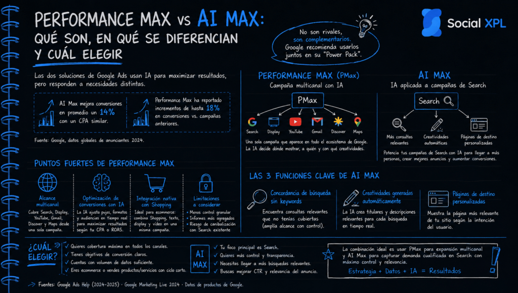 Performance Max vs AI Max