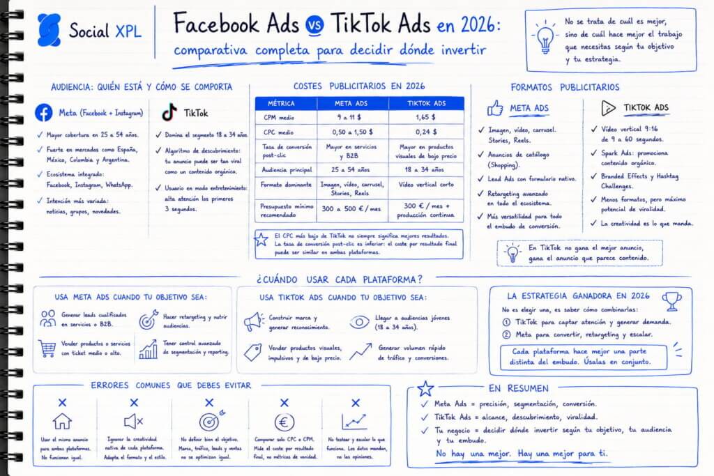 Facebook Ads vs TikTok Ads